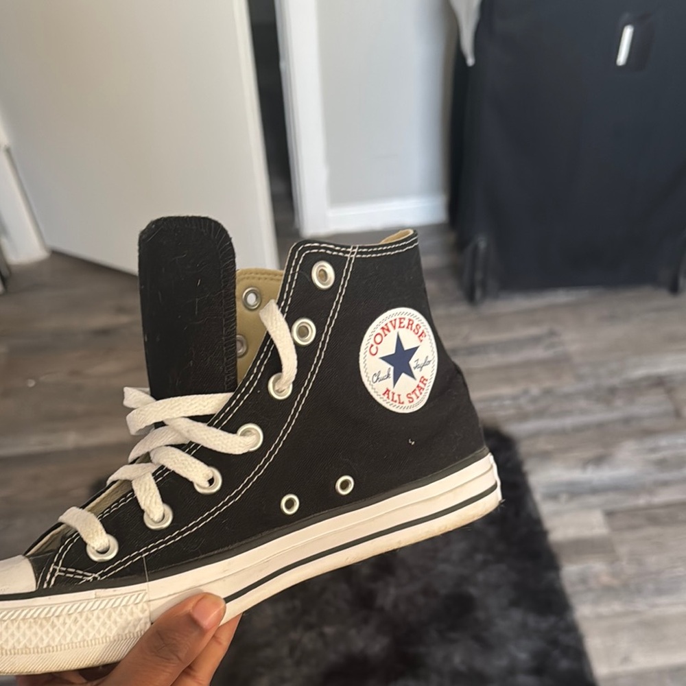 Converse Black High-Top Sneakers